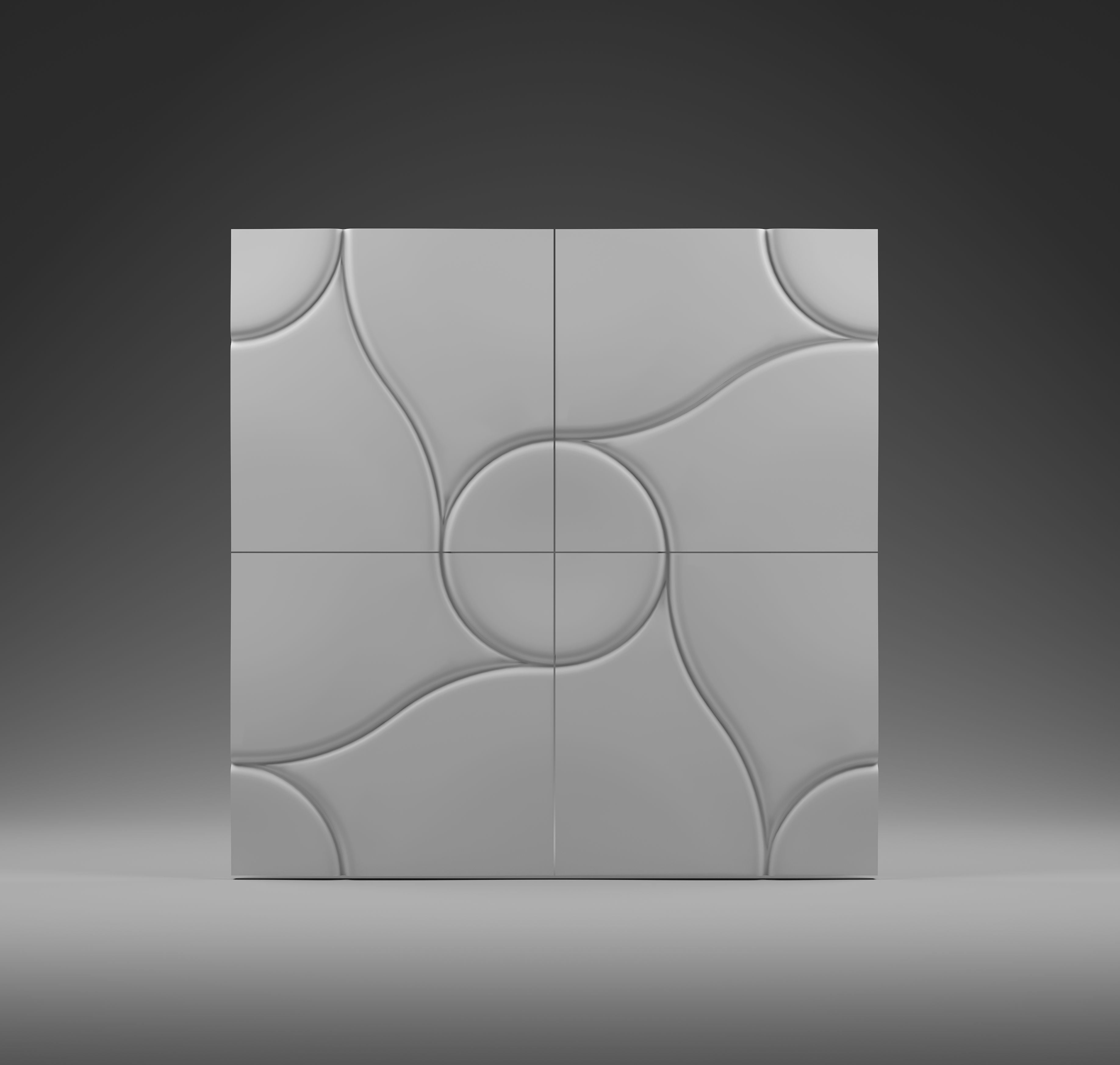 Kandes 3D Wall Panels from Gypsum
