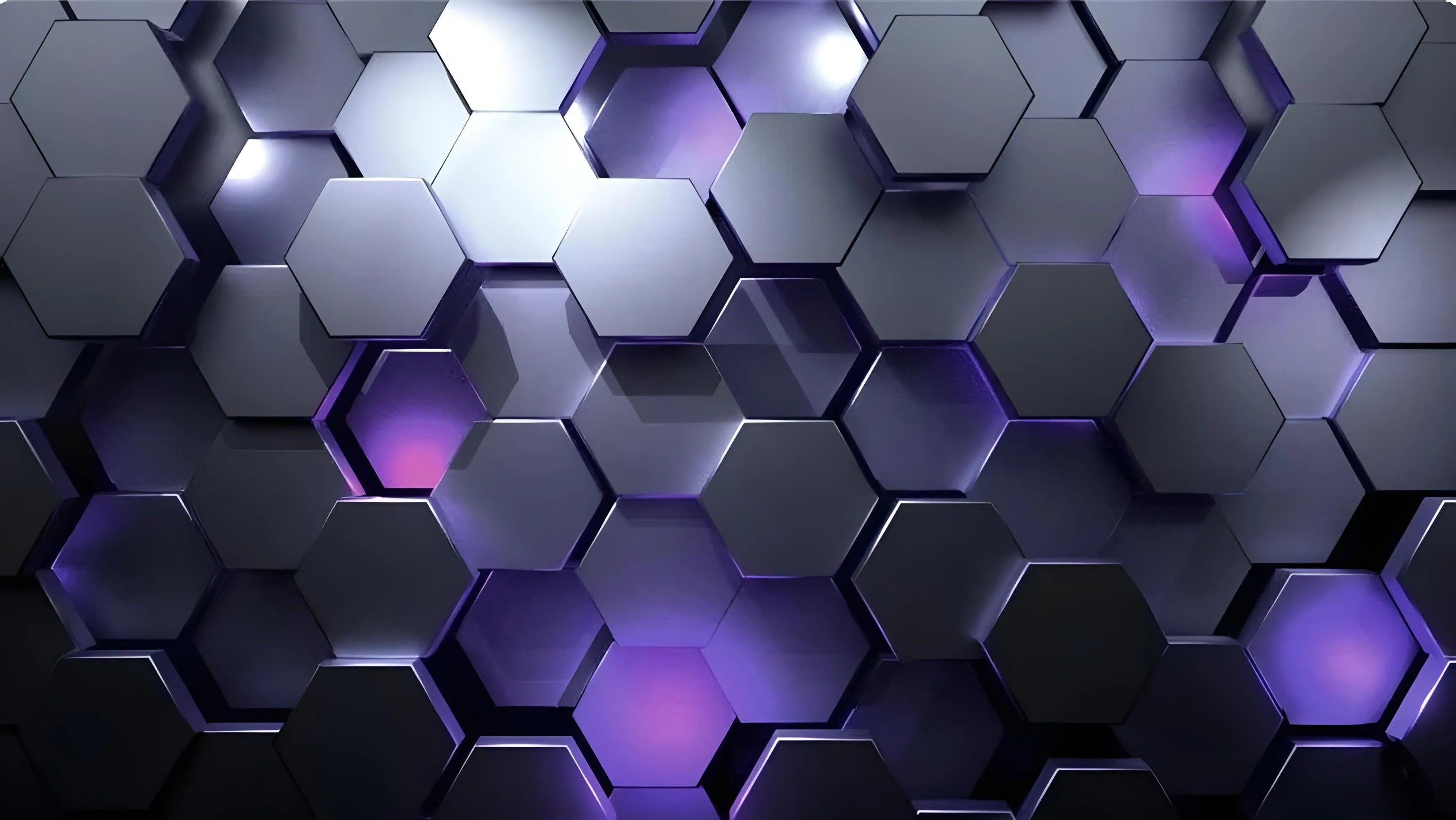 Gaming room LED light 3D wall panel