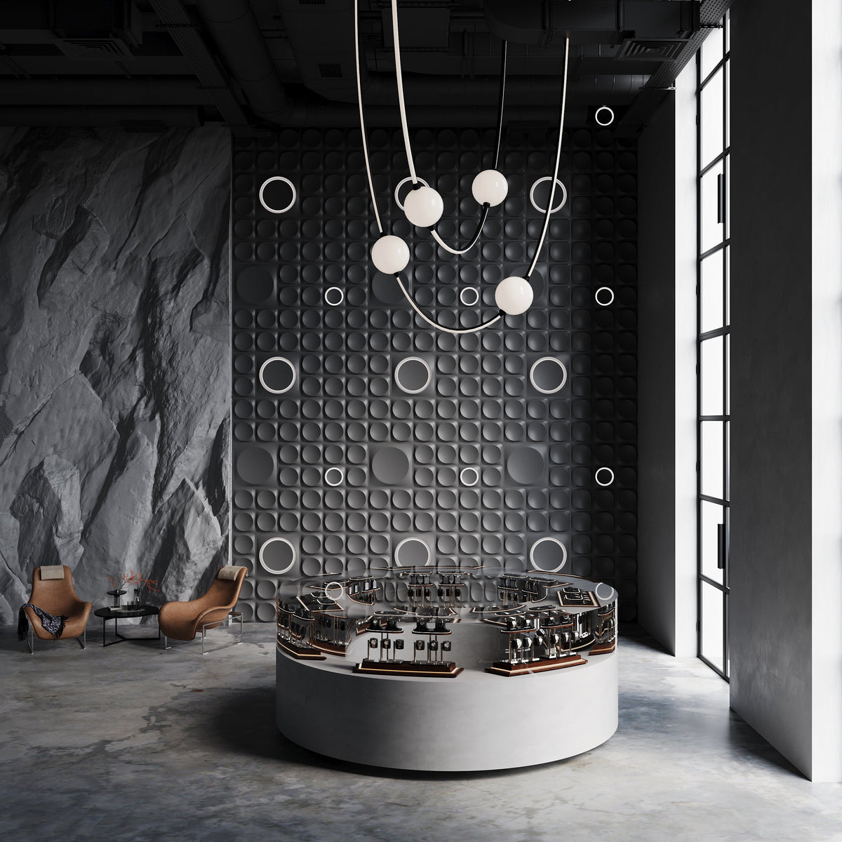 Commercial 3D Wall Panels: The Retail Brand Wall | Kandes