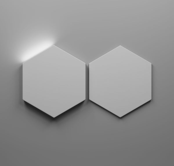 Sample — Pannello Murale 3D HEXAGON + LED | Kandes