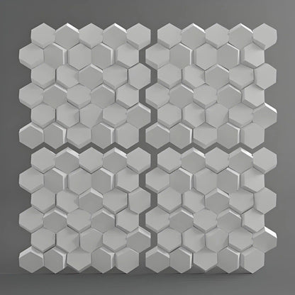 product photo honeycomb 3d wall design 3d gypsum panels Swiss quality 