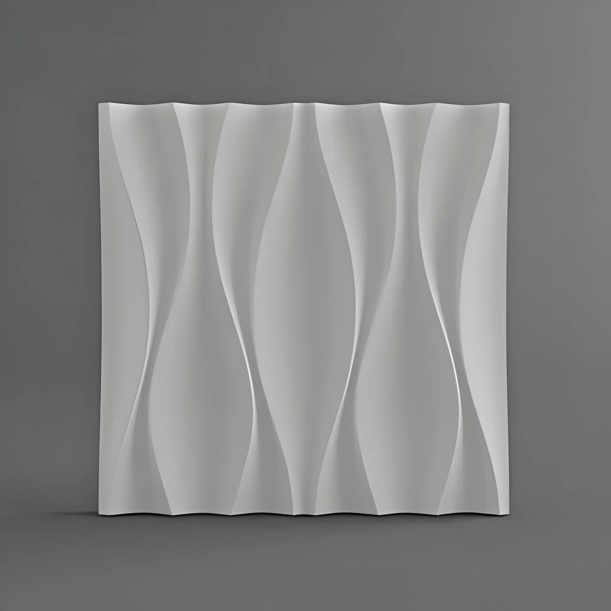 These wavy 3D wall panels introduce a fluid, organic motion to interiors, creating a striking visual effect. Their sculptural form enhances the play of light and shadow, adding depth and sophistication. Made from high-quality gypsum, they ensure fire resistance and eco-conscious design. Ideal for modern feature walls, these panels bring a sense of elegance and movement to any space.