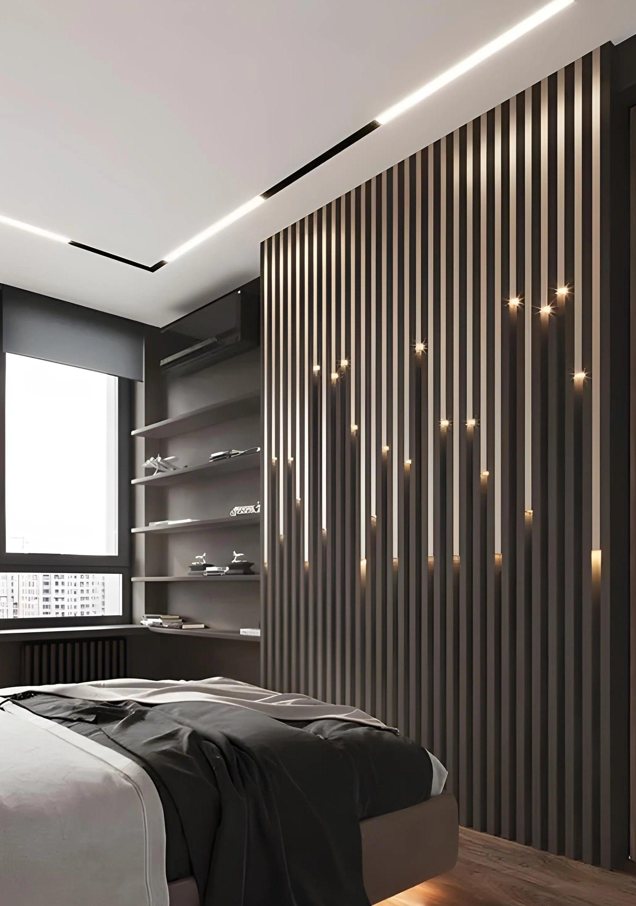 Swiss 3D Wall Panels | Product Ligneo | LED lights integration ...